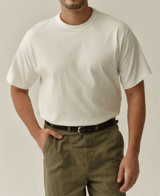 1990s Heavyweight Cotton Jersey Boxy T-Shirt
