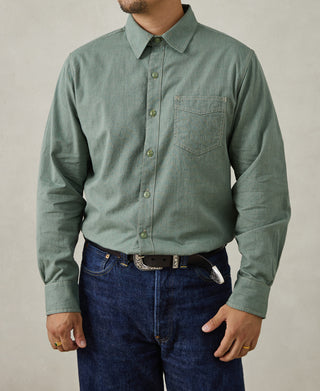 Vintage Cotton Jaspé Workshirt