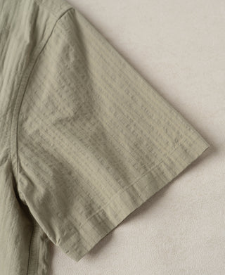 sleeve-detail-of-italian-collar-salt-shrunk-shirt-khaki-green
