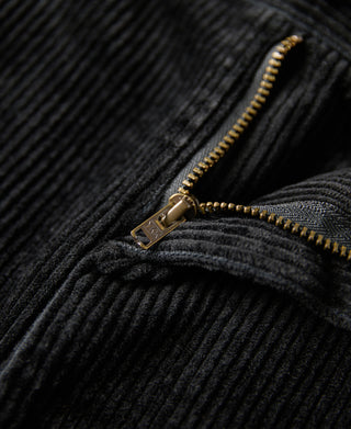 YKK zipper fly of 1960s Double Pleated Corduroy Trousers