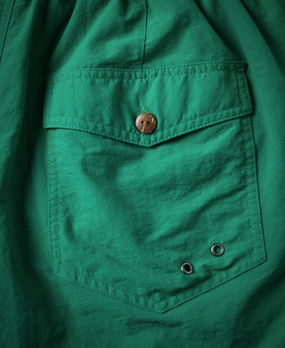 back button pocket of 5-Inch Nylon Swim Shorts