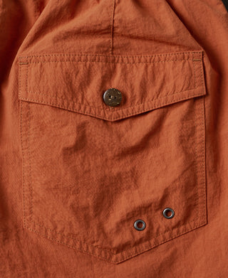 back button pocket of 5-Inch Nylon Swim Shorts