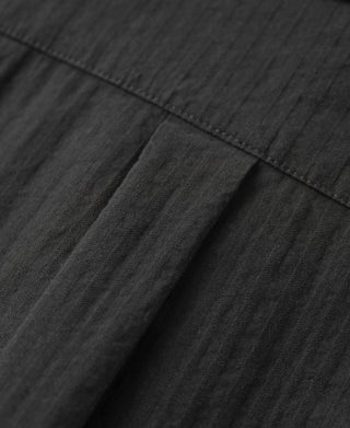 Back Detail of Italian Collar Salt-Shrunk Shirt