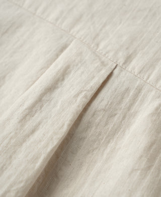 Back Detail of Italian Collar Salt-Shrunk Shirt