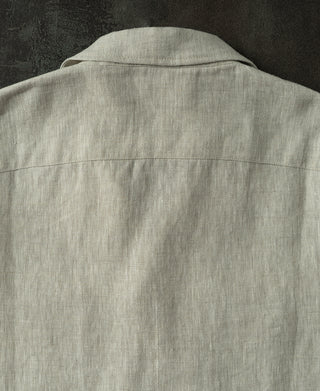 back detail of Linen Safari Jacket