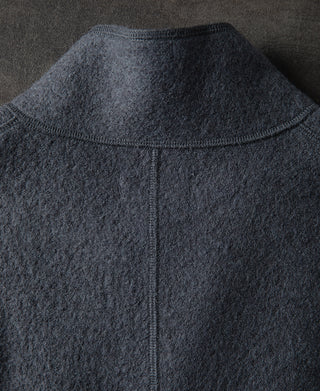 back detail of Wool Felted Chore Coat