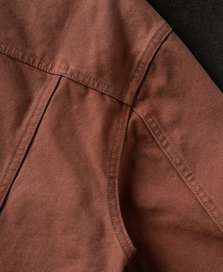 back shoulder detail of Utility Canvas Field Cruiser Jacket