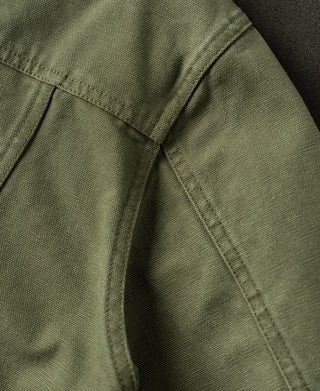 back shoulder detail of Utility Canvas Field Cruiser Jacket