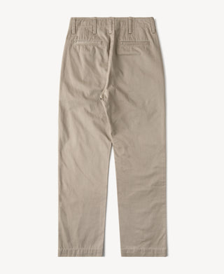 back view of 1950s US Army Officer Chino Trousers