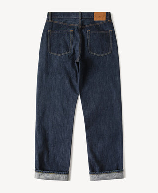 back view of 1966 Selvedge Denim Jeans