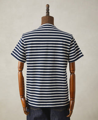 back view of Breton Striped Jersey T-Shirt