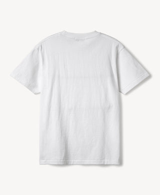 back view of Regular Fit Heavyweight Tubular Jersey T-Shirt