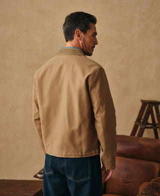 back view of Unlined USN N-1 Deck Jacket