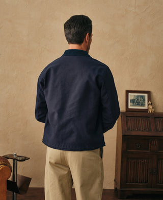 back view of Unlined USN N-1 Deck Jacket