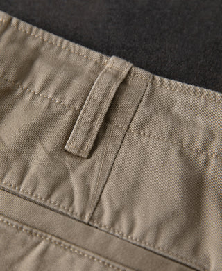 belt loop of 1950s US Army Officer Chino Trousers