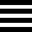 Black White Striped