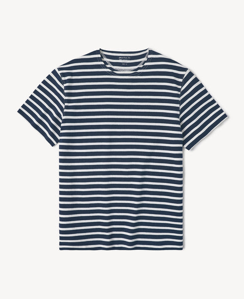 French Sailor Breton Striped Jersey Short Sleeve T-Shirt | Time