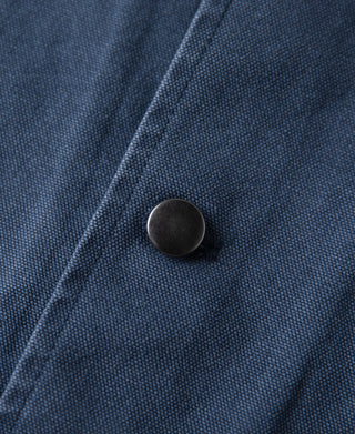 button detail of French Worker Chore Jacket