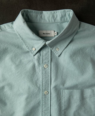 button down collar of Classic Button-Down Oxford Shirt