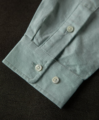 buttoned cuff of Classic Button-Down Oxford Shirt