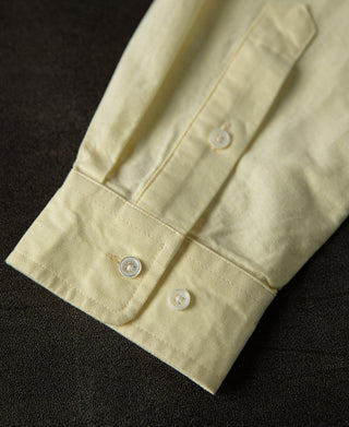 buttoned cuff of Classic Button-Down Oxford Shirt