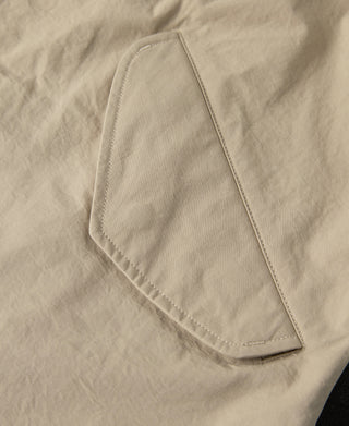 chest pocket of M-65 Salt Shrinkage Poplin Short Parka