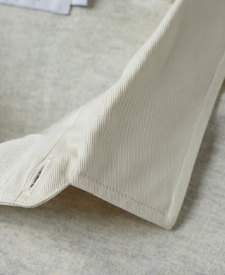 collar detail of Classic Fit Jersey Tubular Rugby Shirt