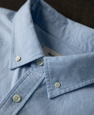 collar detail of Classic Button-Down Oxford Shirt