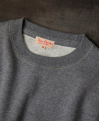 crew neck of Loopwheel Tubular French Terry Sweatshirt