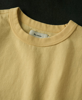 crewneck of 1900s Heavyweight Cotton Jersey Boxy T-Shirt