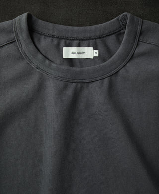 crewneck of Retro Washed Long-Sleeve T-Shirt