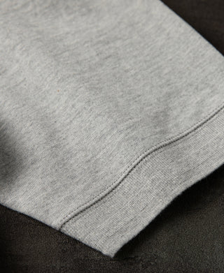cuff detail of Heavyweight Cotton Tubular Short-Sleeve Henley Shirt