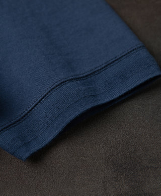 cuff detail of Heavyweight Cotton Tubular Short-Sleeve Henley Shirt