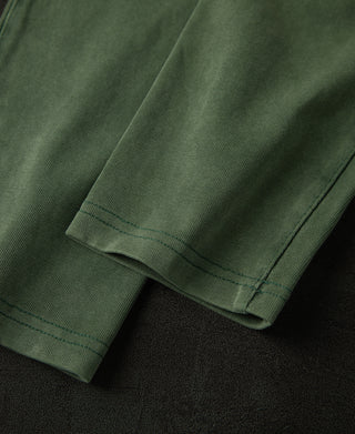 cuff detail of Retro Washed Long-Sleeve T-Shirt