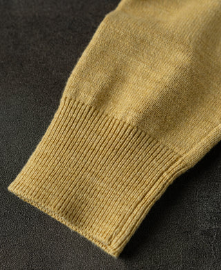 cuff detail of Slub Cotton Long Sleeve Knit Polo