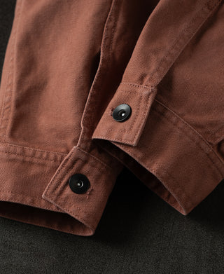 cuffs detail of Utility Canvas Field Cruiser Jacket