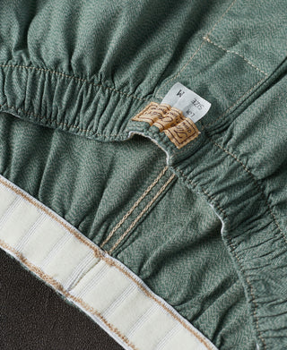 elasticized waistband of 1950s Salt & Pepper Boxer