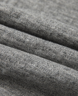 fabric texture of 1900s Slub Cotton Jersey Boxy T-Shirt