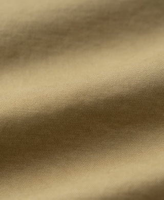fabric texture of 1930s Washed Officer Chino Shorts