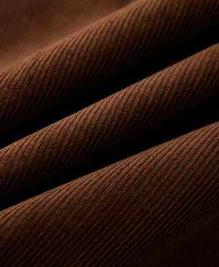 fabric texture of 1940s French Corduroy Chore Coat