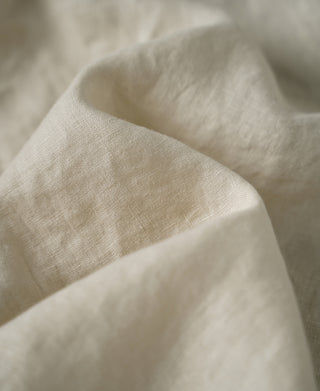 fabric texture of 1950s Italian Collar Linen Short Sleeve Shirt