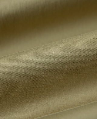 fabric texture of Casual Stretch Cotton-Blend Tapered Pants in Khaki