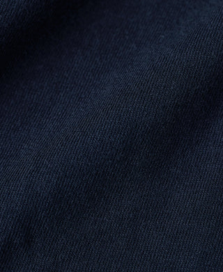 fabric texture of Classic Fit Loopwheel Slub Cotton T-Shirt