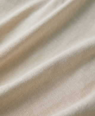 fabric texture of Classic Fit Loopwheel Slub Cotton Pocket T-Shirt