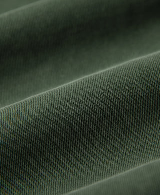 fabric texture of Retro Washed Long-Sleeve T-Shirt