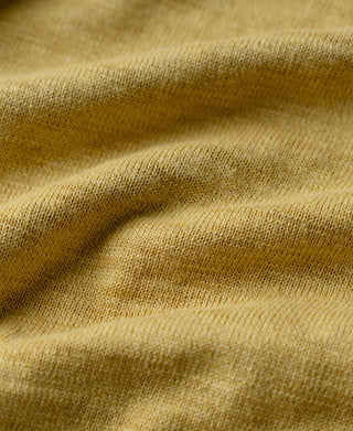 fabric texture of Slub Cotton Long Sleeve Knit Polo