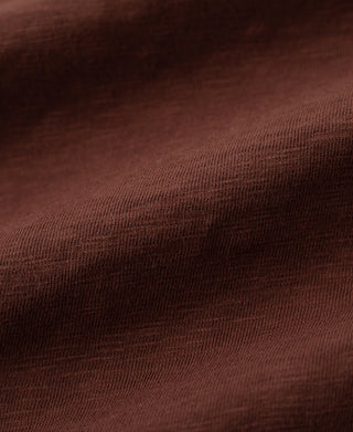 Fabric Texture of Vintage Slub Cotton Cap Sleeve T-Shirt