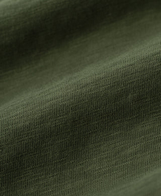 Fabric Texture of Vintage Slub Cotton Cap Sleeve T-Shirt