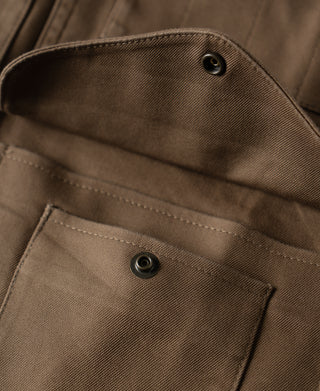 flap pocket detail of Forest Service Cruiser Jacket