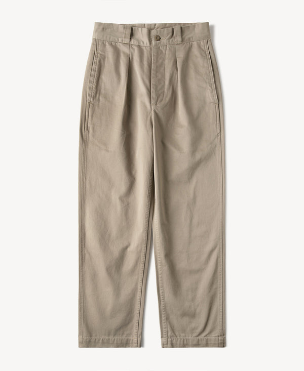 French Army M-1952 Chino Trousers in Khaki